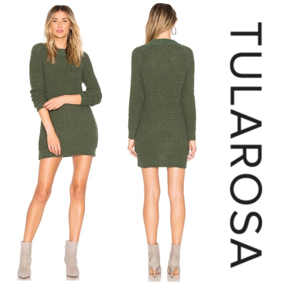 Tularosa Sweaters - New Tularosa Misty Sweater in Olive, Size M